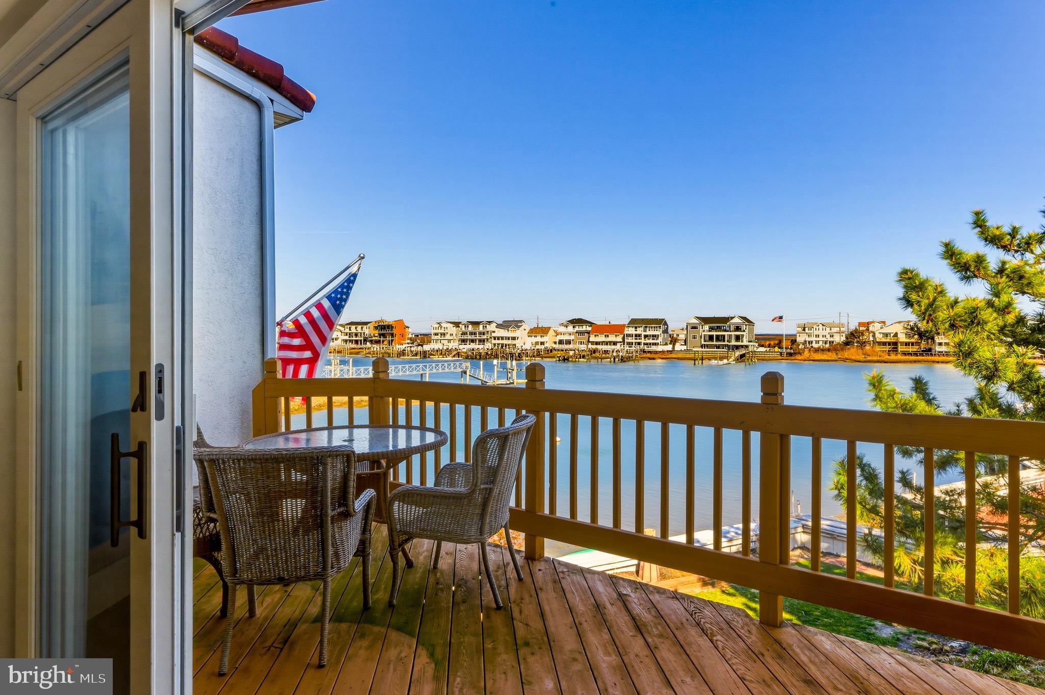 301 Gull Cove Brigantine, NJ 08203 - Photo 25 of 40 a view of a chairs and table in the balcony