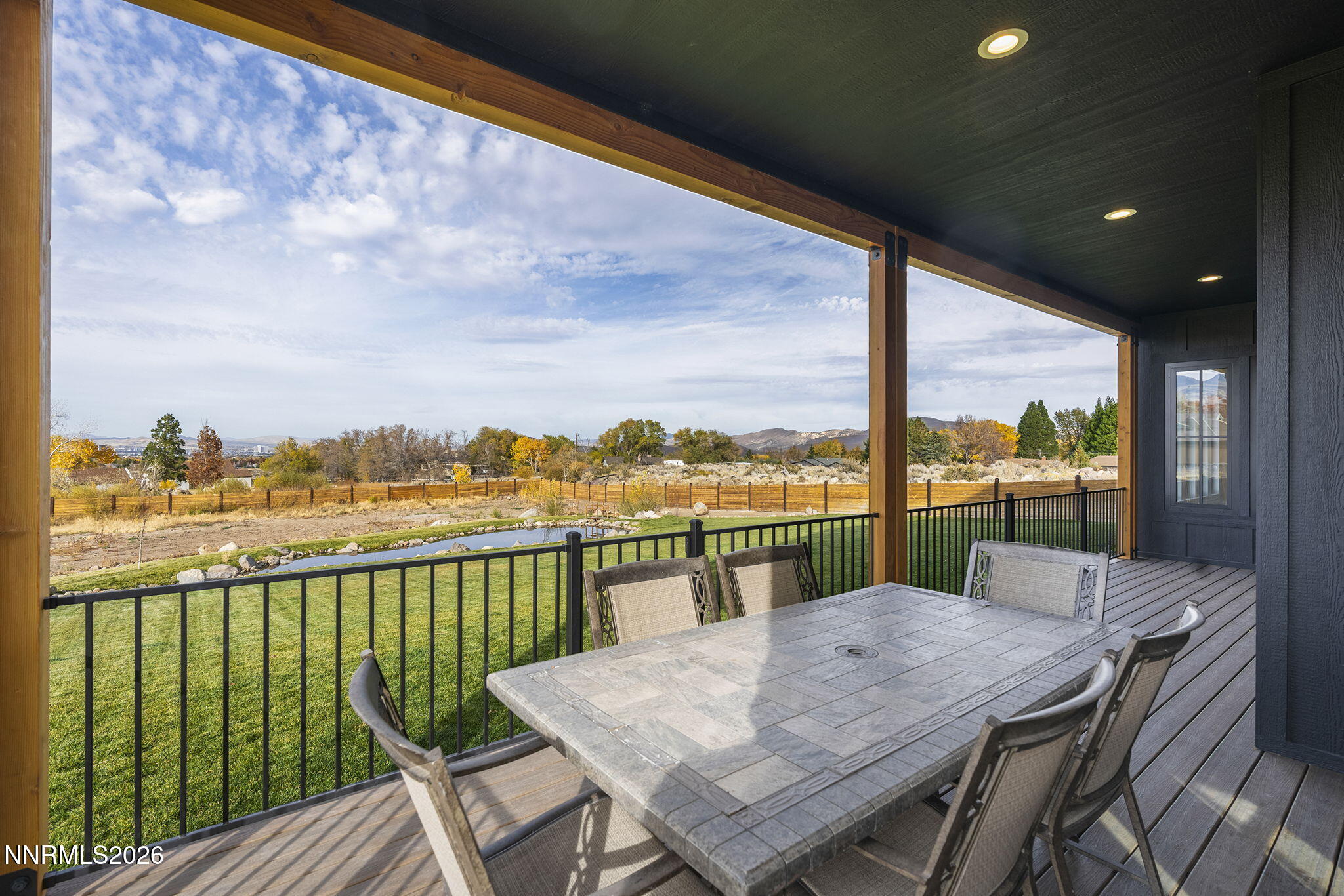 1426 Foothill Road Reno, NV 89511 - Photo 56 of 100 a view of a balcony with lake view and a ocean view