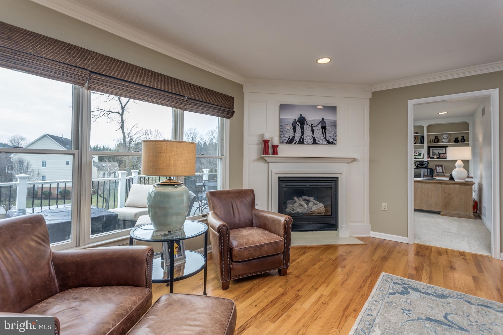 299 Huntersridge Road Winchester, VA 22602 - Photo 9 of 55 Family Room w/ Gas Fireplace