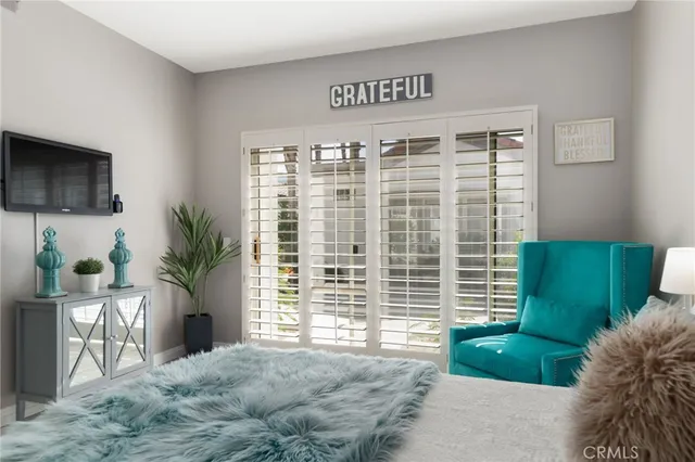 a view of a livingroom with a potted plant