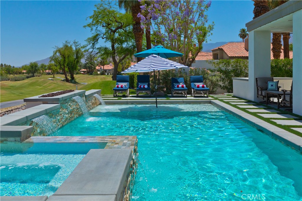 56980 Merion La Quinta, CA 92253 - Photo 46 of 51 a view of yard with outdoor seating