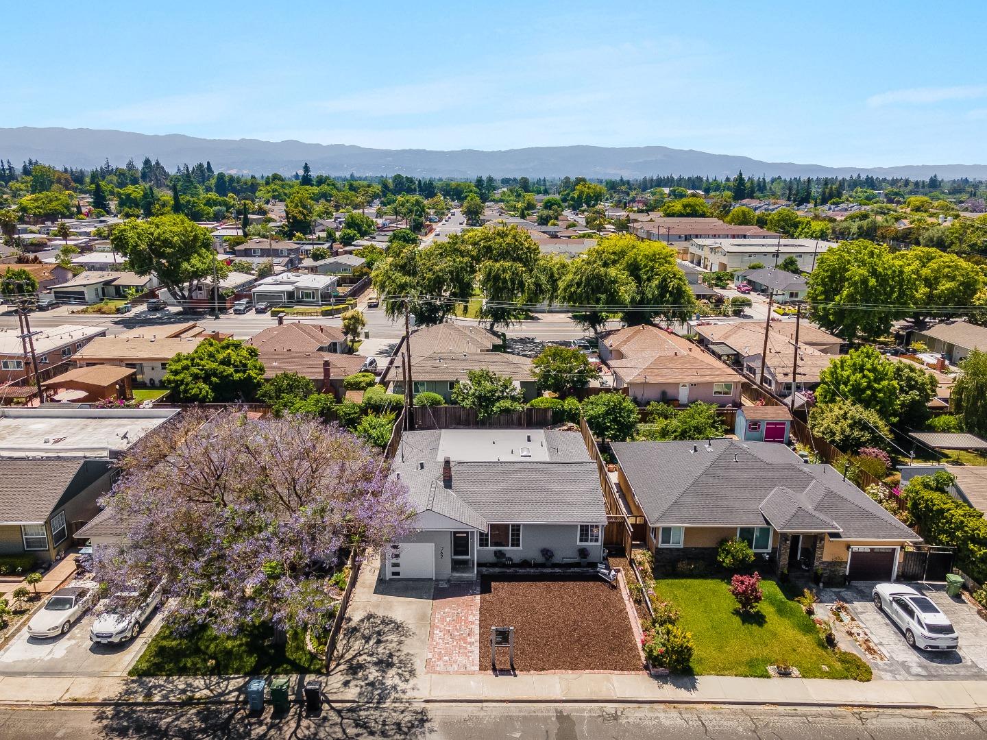 762 Armanini Avenue Santa Clara, CA 95050 - Photo 39 of 43 an aerial view of a house with a lake view