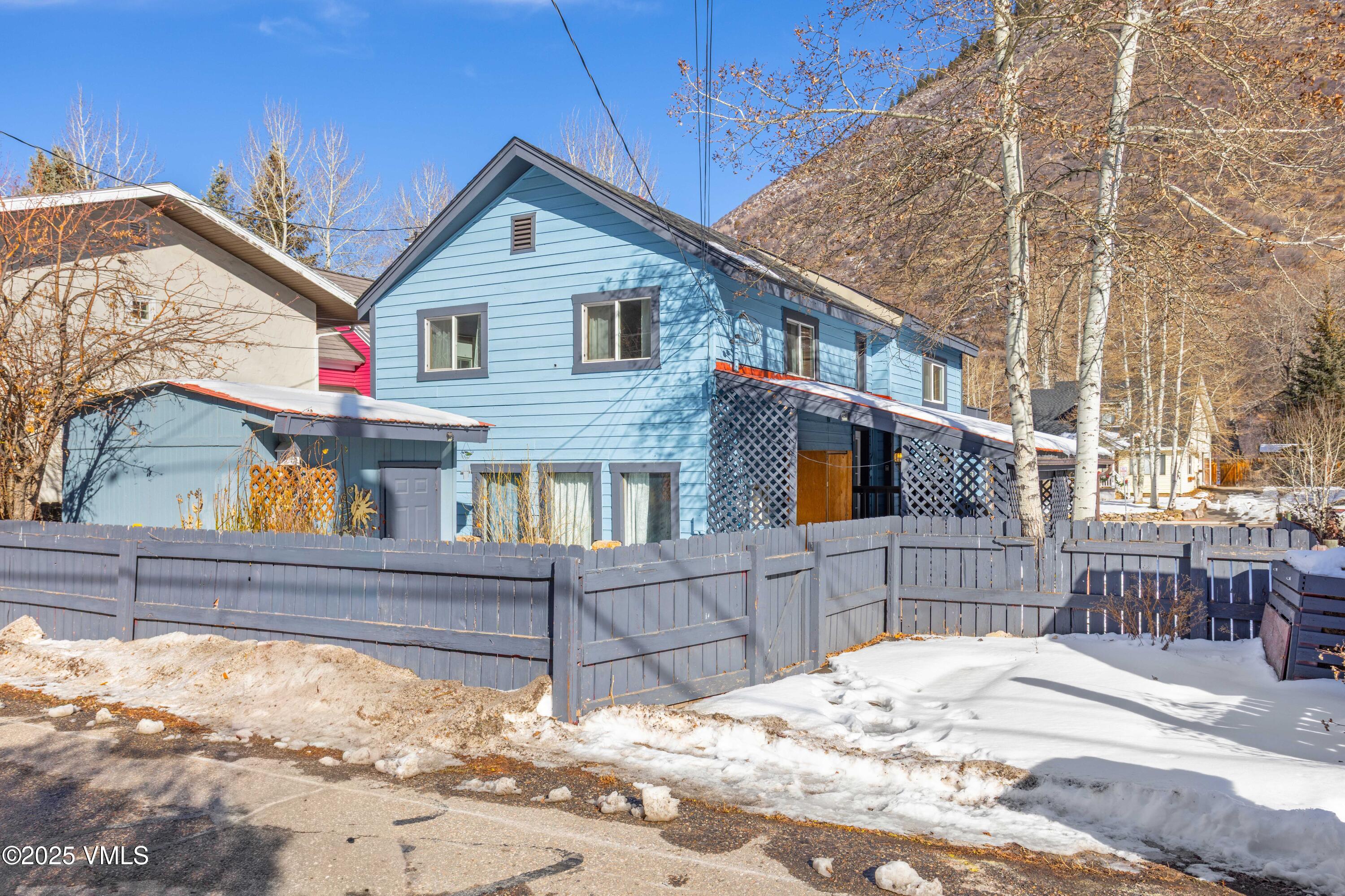 561 Main Street Minturn, CO 81645 - Photo 21 of 29 a view of a house with snow on the roof