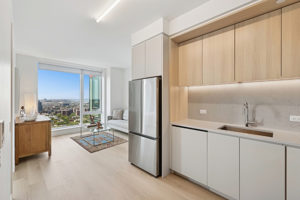17 Hanover Place, Unit 25E Brooklyn, NY 11217 - Photo 4 of 8 a living room with furniture and a large window