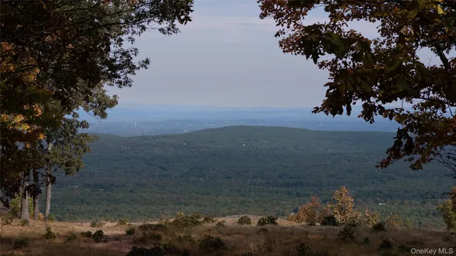 a view of lake from yard
