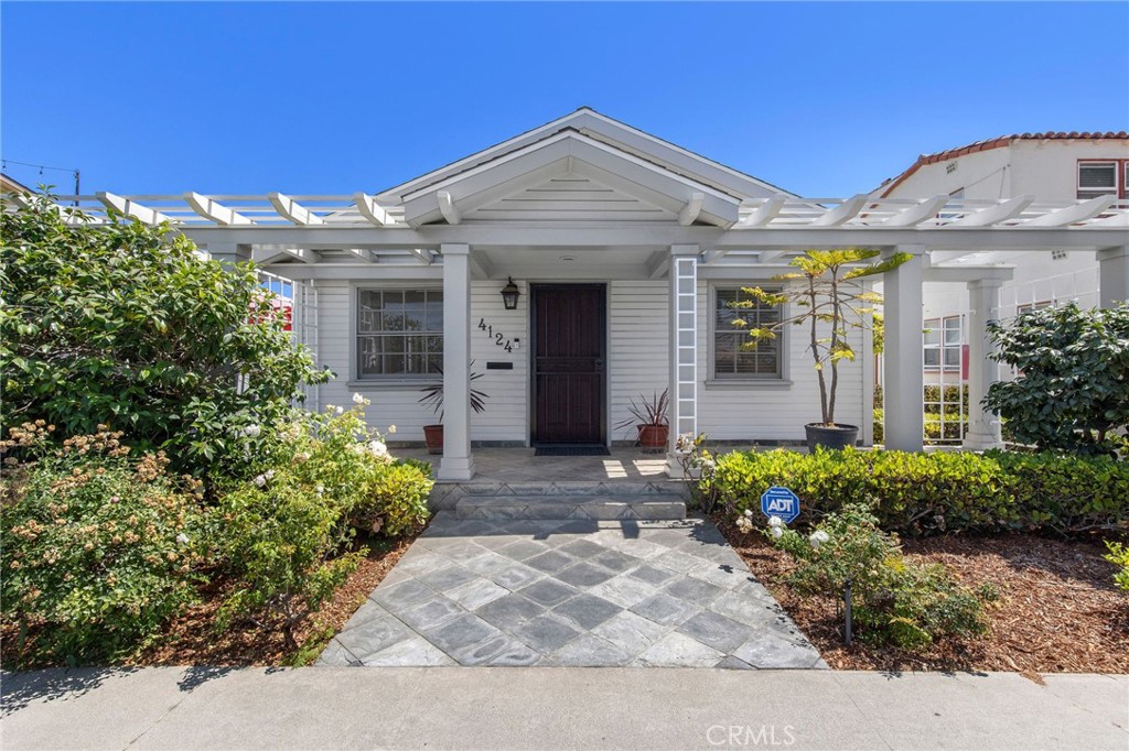 front view of a house