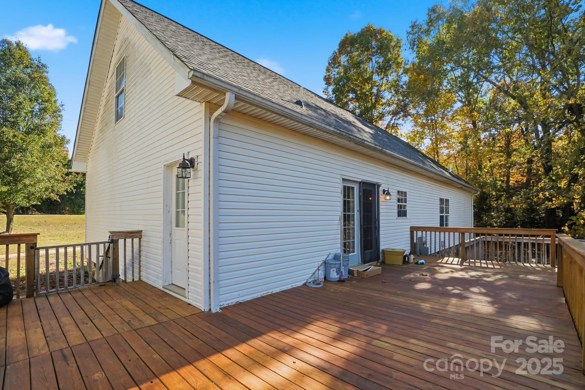 218 Fulbright Road Stony Point, NC 28678 - Photo 25 of 47 a view of a house with a patio