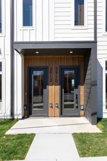 a view of entrance of the house