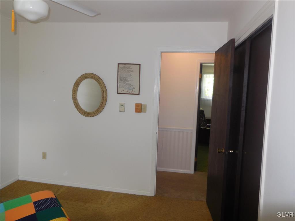 487 Willow Road Walnutport, PA 18088 - Photo 35 of 49 3rd bedroom with closet area and ceiing fan