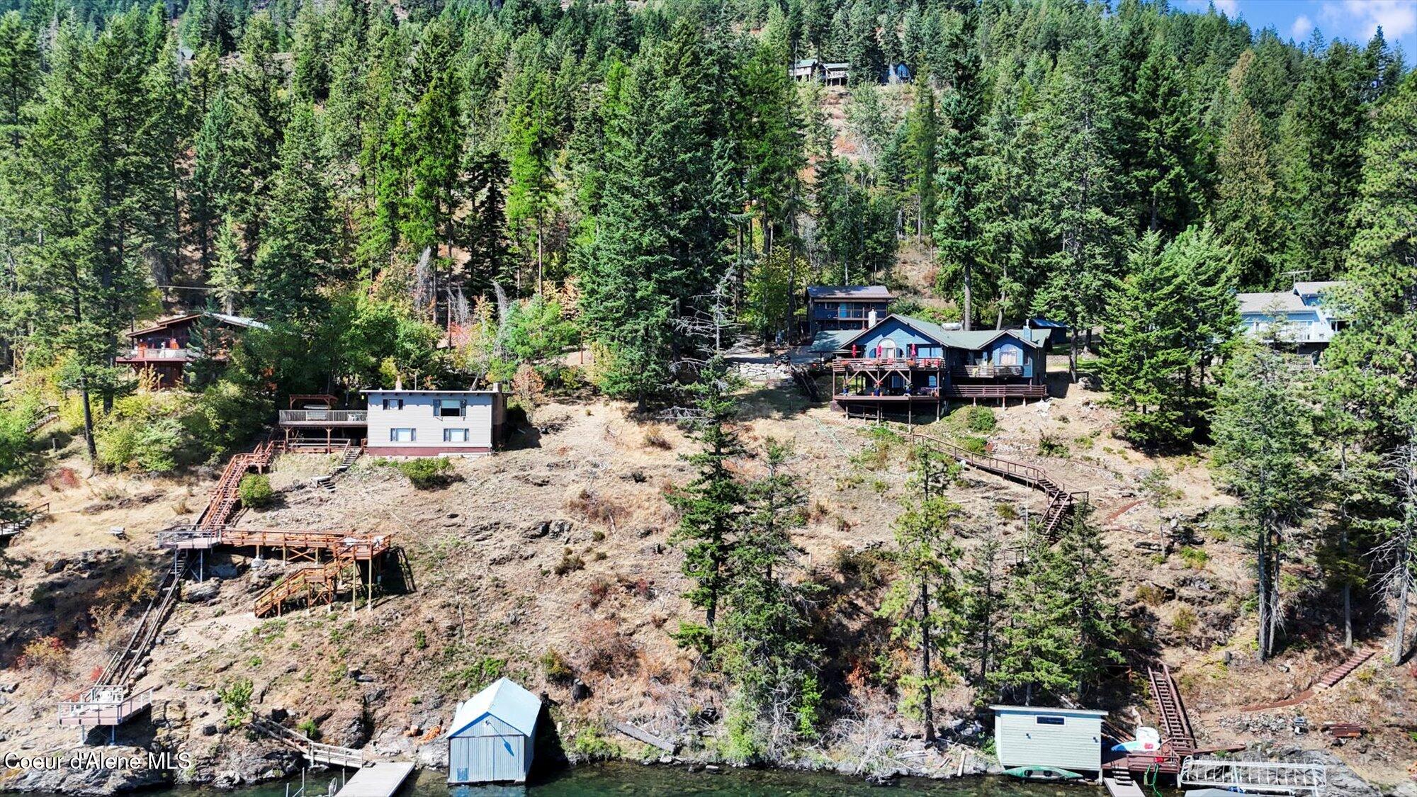 Nna Eagle Flight Way Sagle, ID 83860 - Photo 4 of 12 Aerial from Infront of Lot