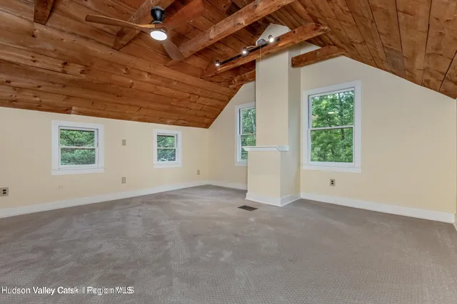 a view of a room with window