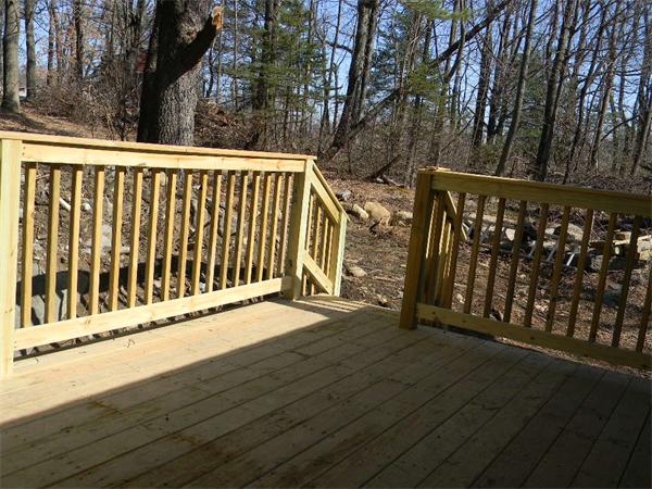 75 Baldwin Hill Road Phillipston, MA 01331 - Photo 9 of 16 a view of wooden deck