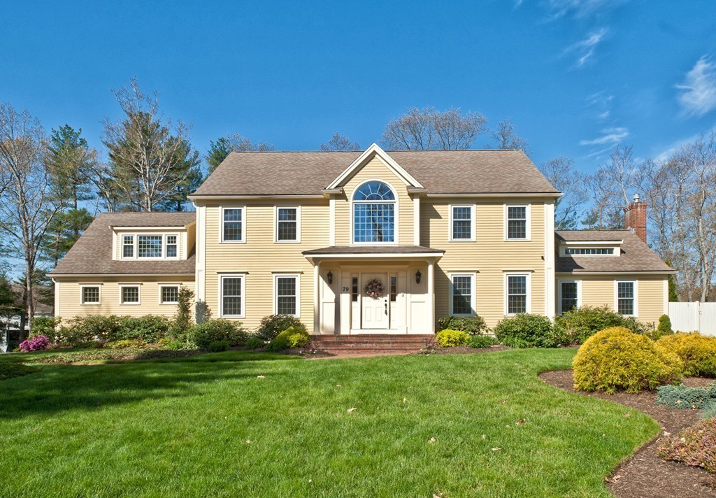 79 Linden Lane Hanover, MA 02339 - Photo 2 of 30 a front view of a house with a yard