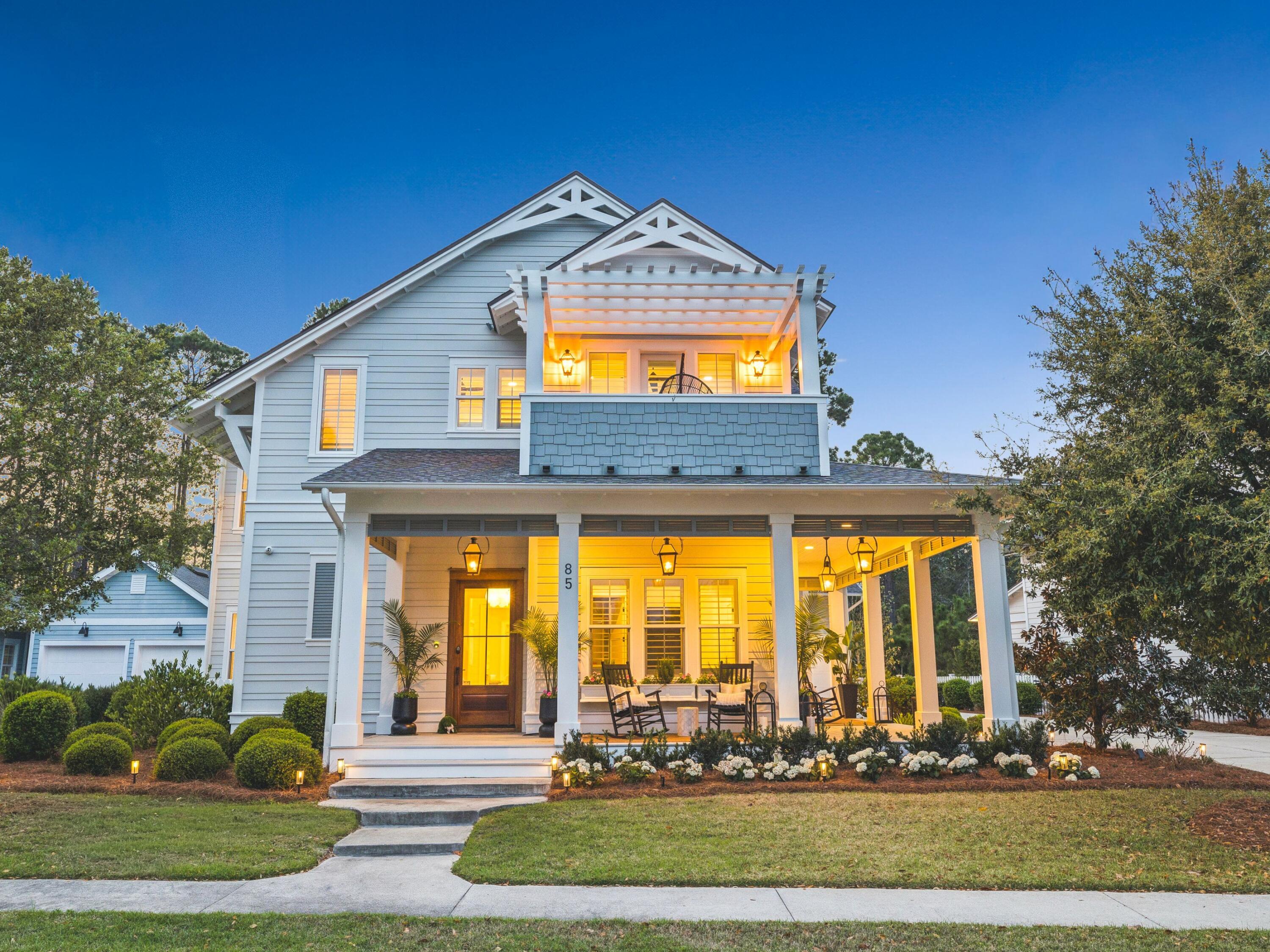 85 Trailhead Drive Watersound, FL 32461 - Photo 1 of 48 a front view of a house with a yard