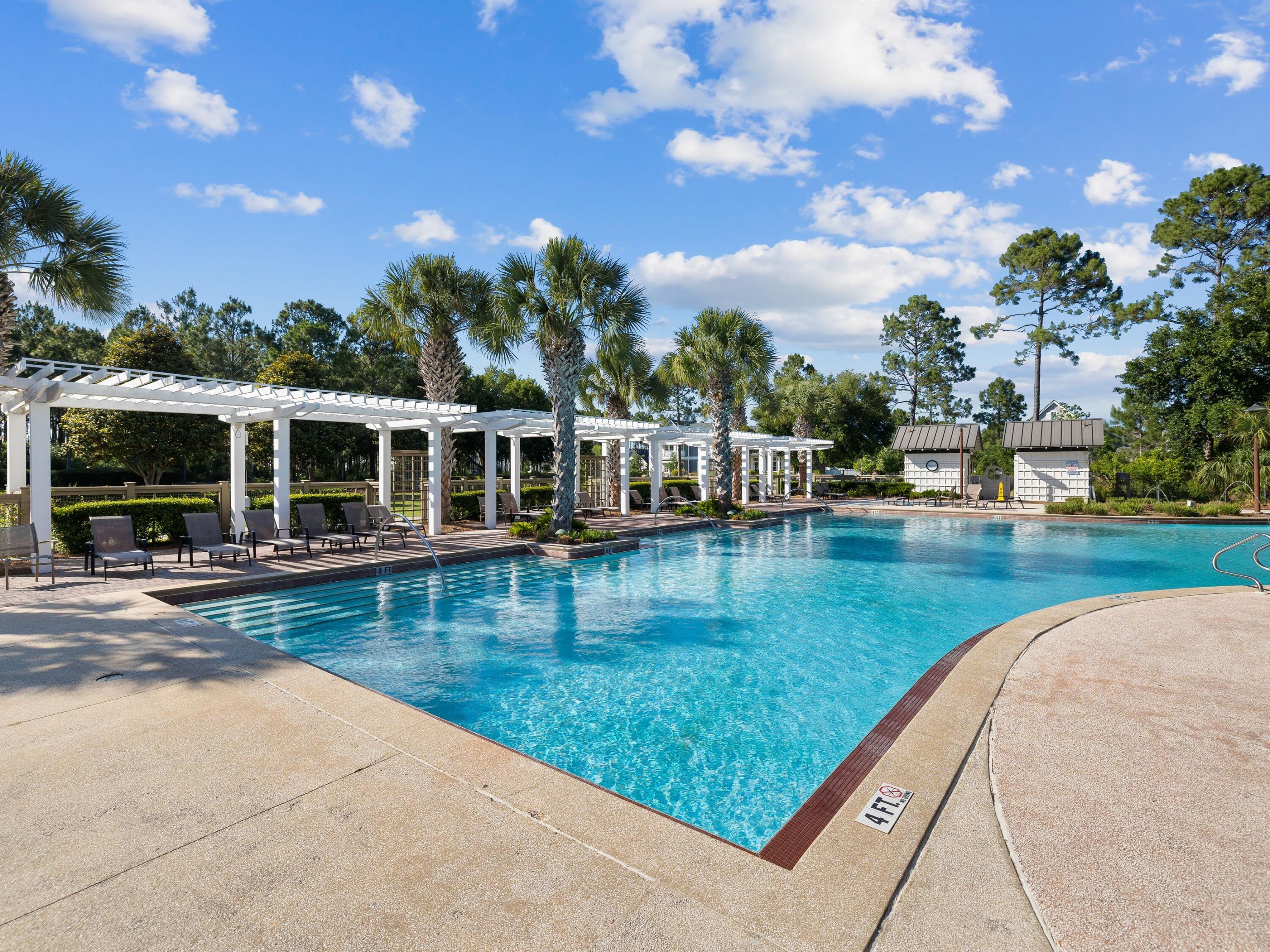 85 Trailhead Drive Watersound, FL 32461 - Photo 47 of 48 a view of a swimming pool with a patio