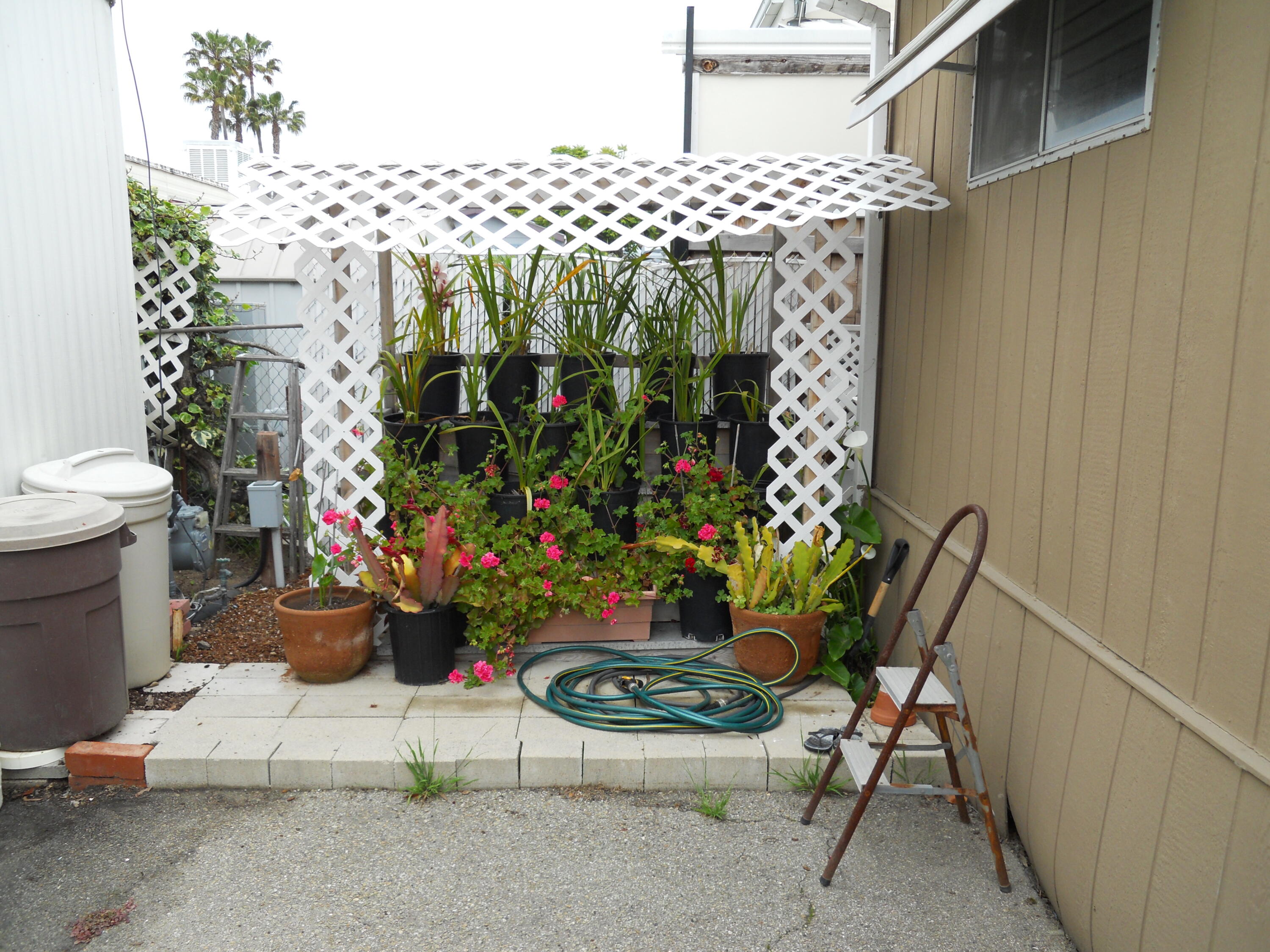 520 Pine Avenue, Unit 33 Goleta, CA 93117 - Photo 13 of 16 a view of a chairs and table in backyard