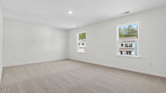 824 Comice Pear Way Willow Spring, NC 27592 - Photo 23 of 43 an empty room with windows and closet
