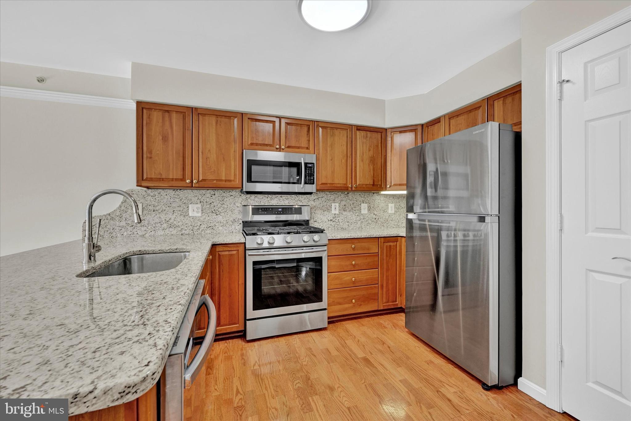 12350 Rosslare Ridge Road, Unit 304 Lutherville-Timonium, MD 21093 - Photo 5 of 27 Granite counters & backsplash, plus a pantry!