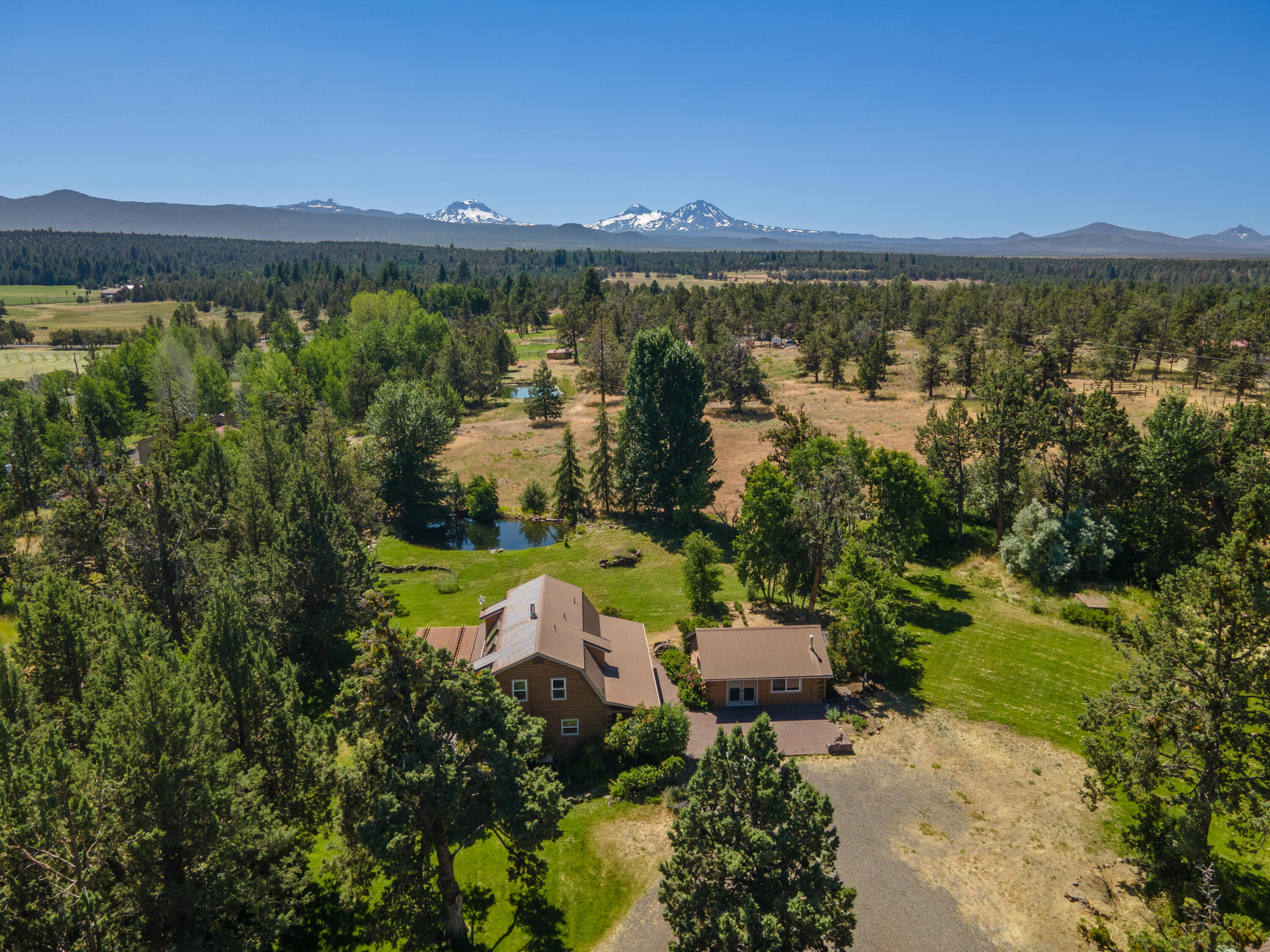 18460 Couch Market Road Bend, OR 97703 - Photo 1 of 51 a view of a city and lake view