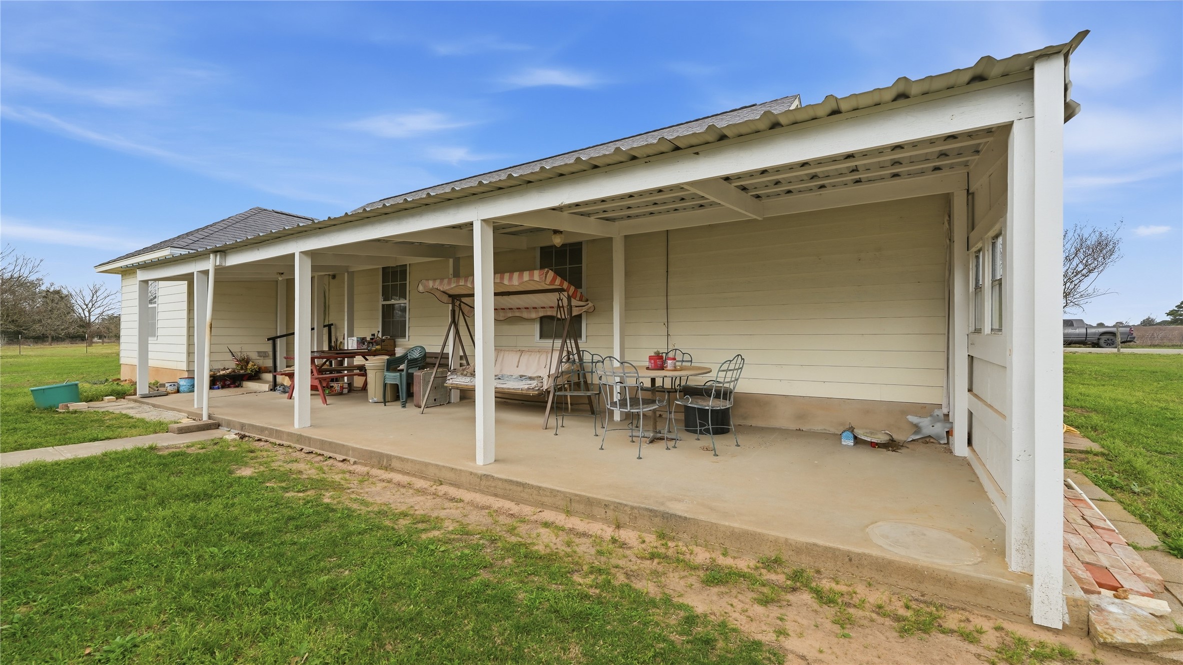 369 Young School House Road Smithville, TX 78957 - Photo 30 of 30 Back of house with a lawn