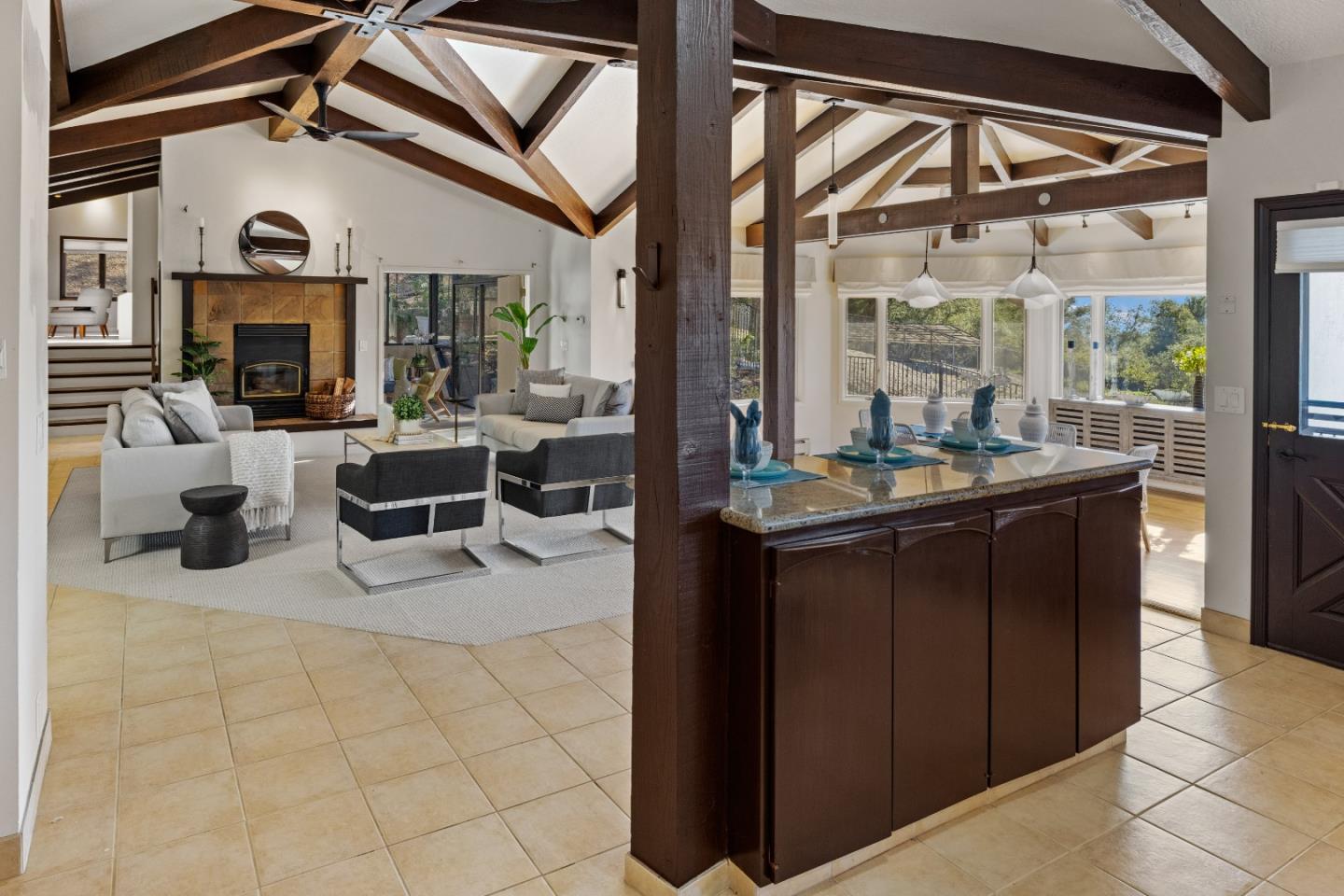 1390 Weston Ridge Road Scotts Valley, CA 95066 - Photo 12 of 55 a view of a living room with furniture