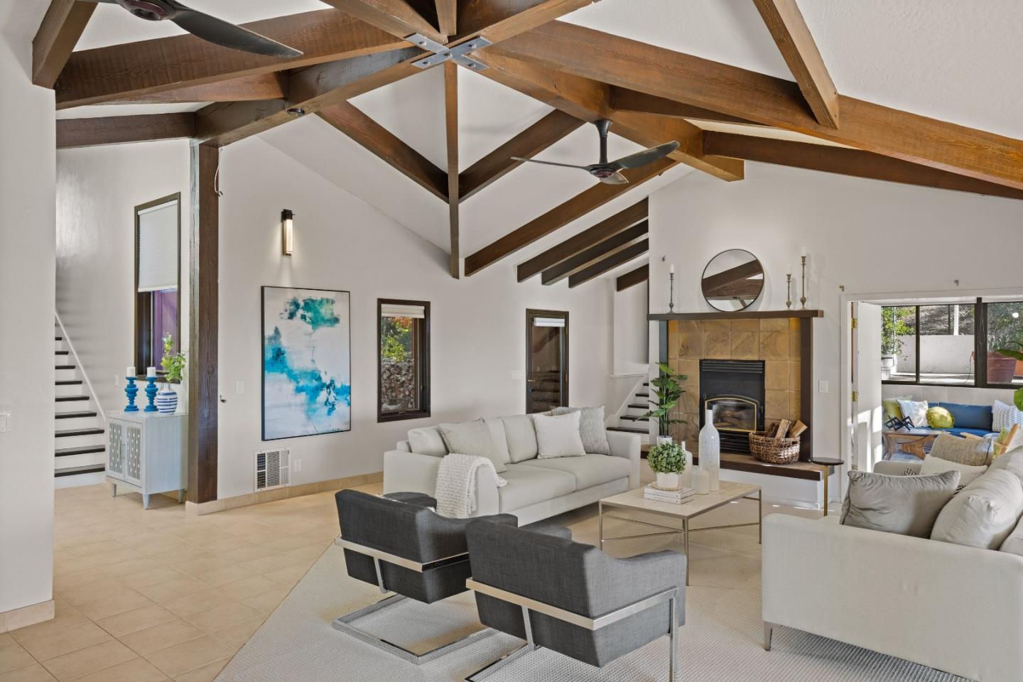 1390 Weston Ridge Road Scotts Valley, CA 95066 - Photo 6 of 55 a living room with furniture