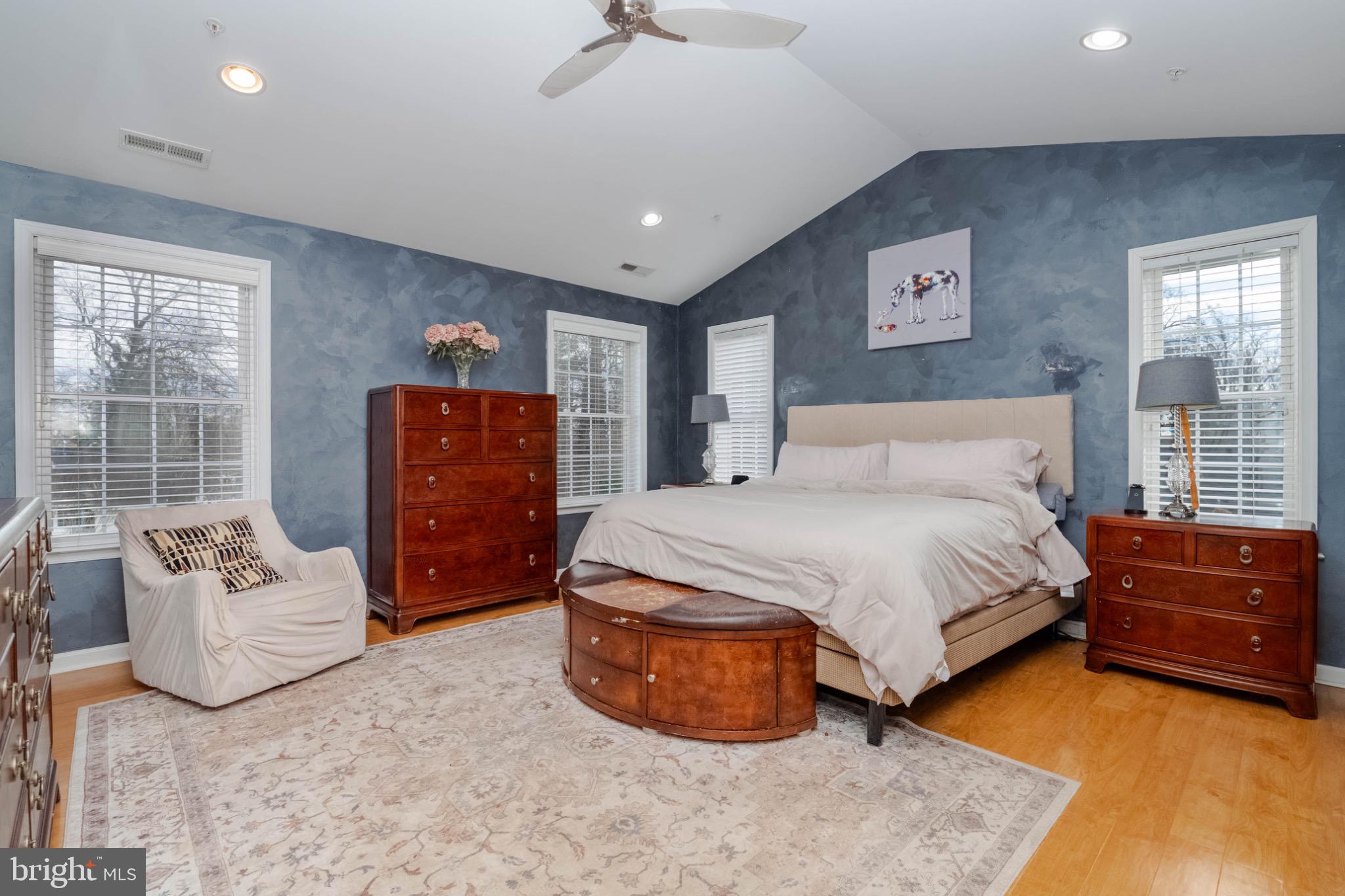 639 Old Orchard Road Bel Air, MD 21014 - Photo 21 of 46 a bedroom with a bed and couch