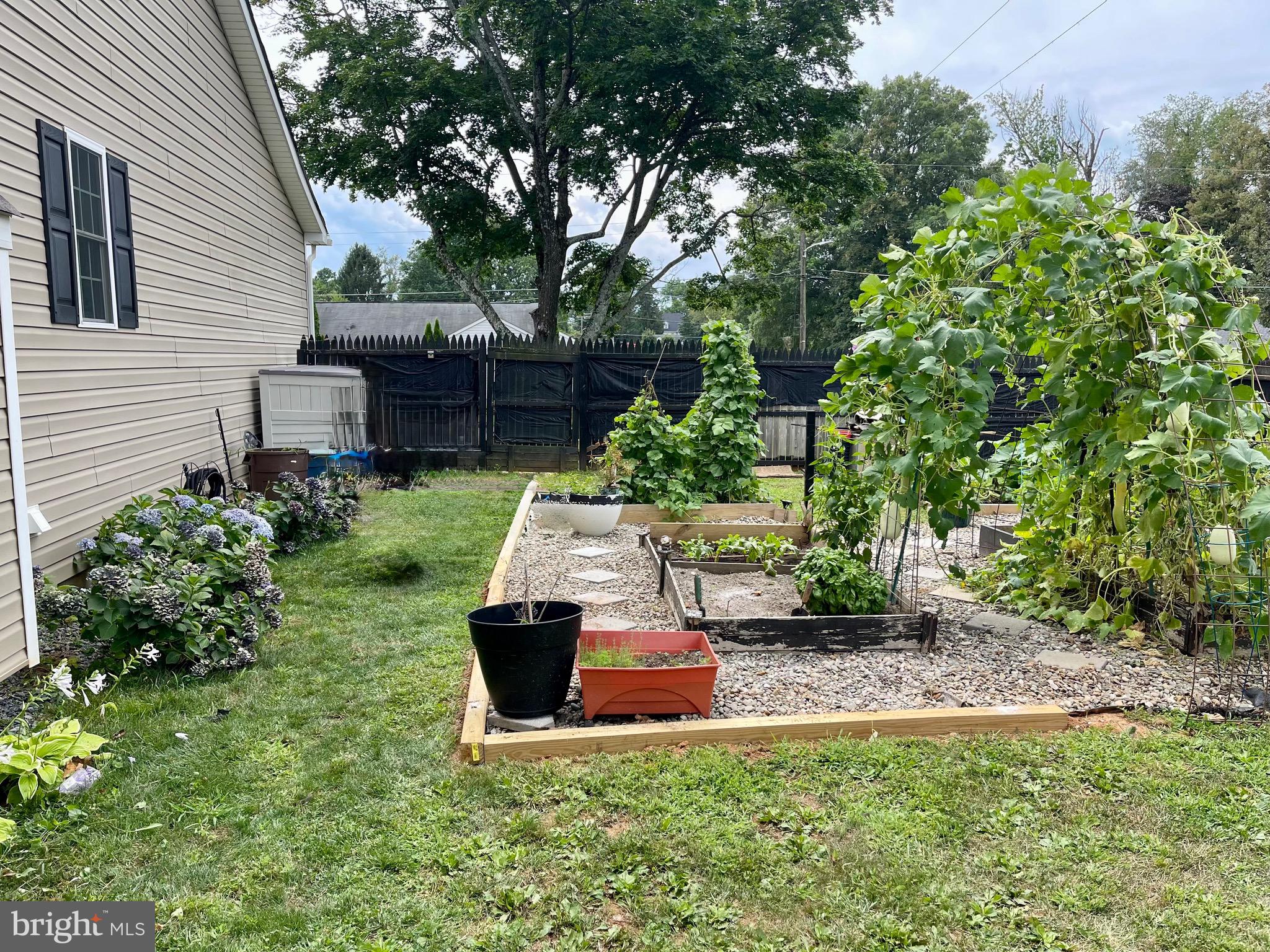 639 Old Orchard Road Bel Air, MD 21014 - Photo 40 of 46 a garden view with a seating space