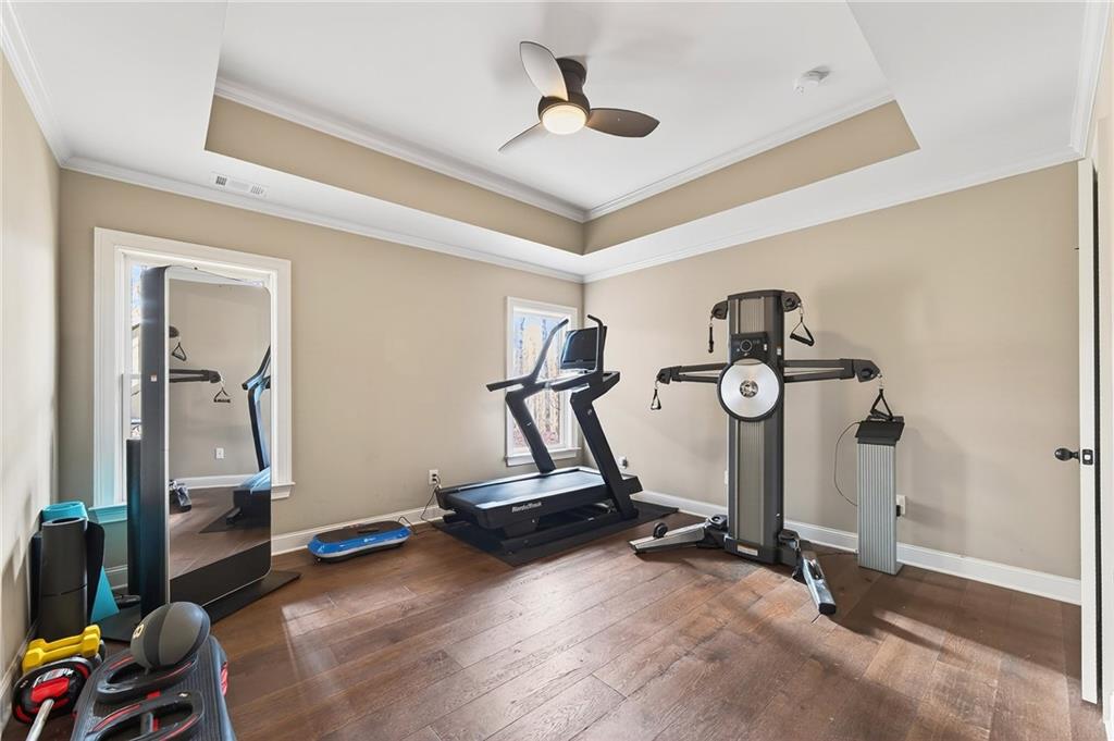 16750 Quayside Drive Milton, GA 30004 - Photo 36 of 53 a view of a room with gym equipment