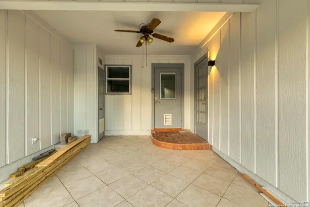 a view of livingroom with hallway