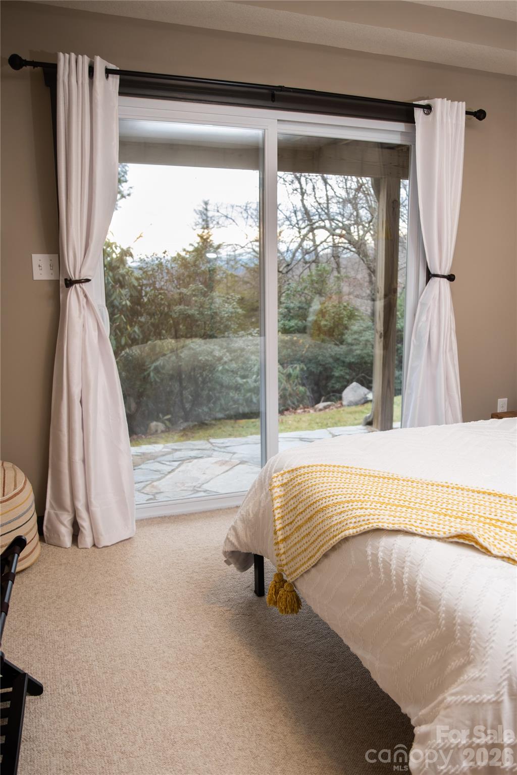 425 Flat Top Mountain Road Fairview, NC 28730 - Photo 38 of 48 a view of swimming pool from a window