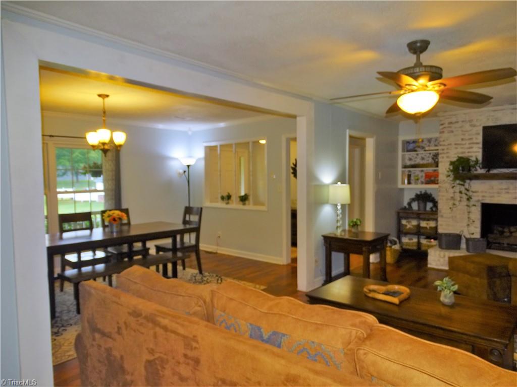 4596 Colonial Circle Trinity, NC 27370 - Photo 13 of 36 living and dining room
