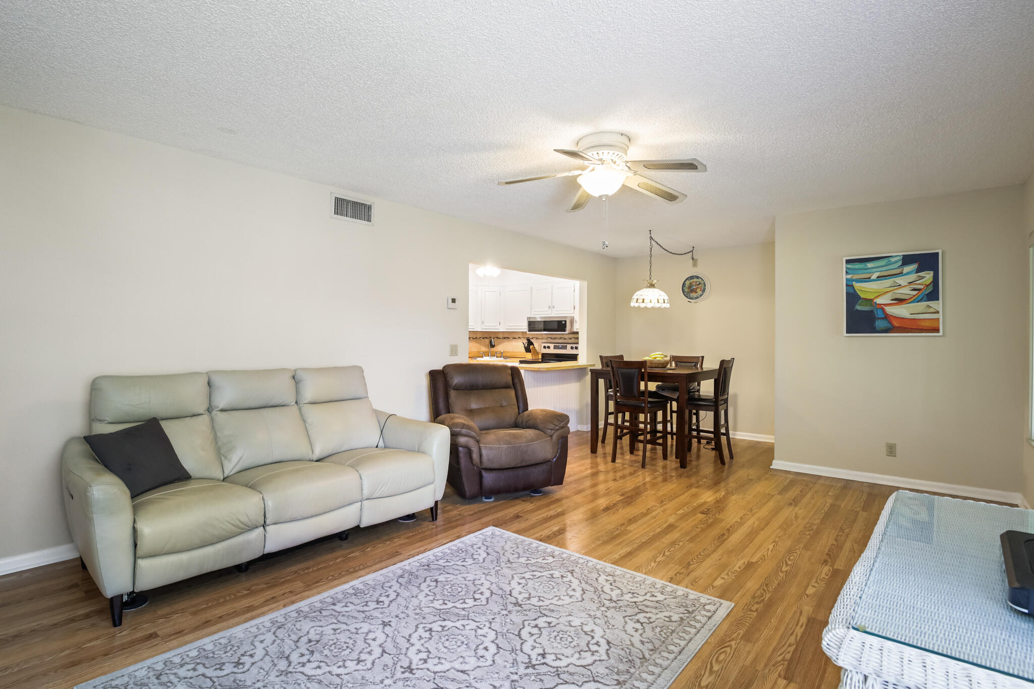 321 Pine Ridge Circle, Unit C2 Greenacres, FL 33463 - Photo 2 of 29 LIVING/DIN/KIT