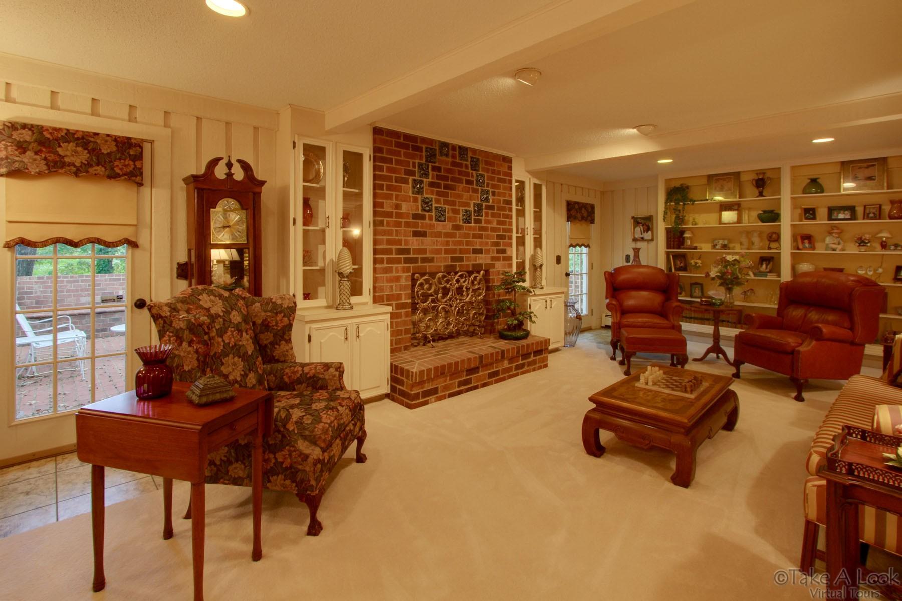 3496 Retreat Road Boones Mill, VA 24065 - Photo 50 of 79 Living Room opens to Brick Patio