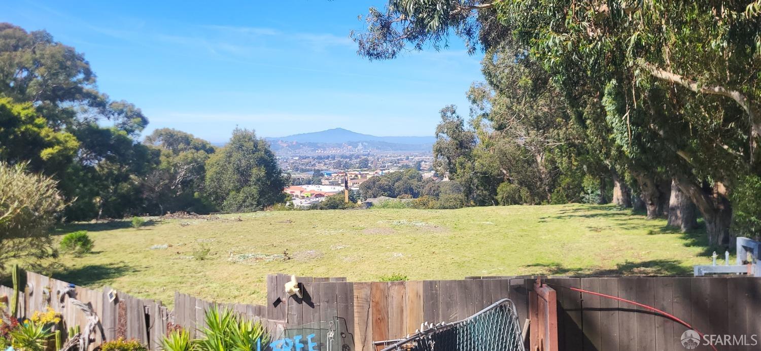 1675 Hillcrest Road San Pablo, CA 94806 - Photo 5 of 10 a view of a yard with an ocean