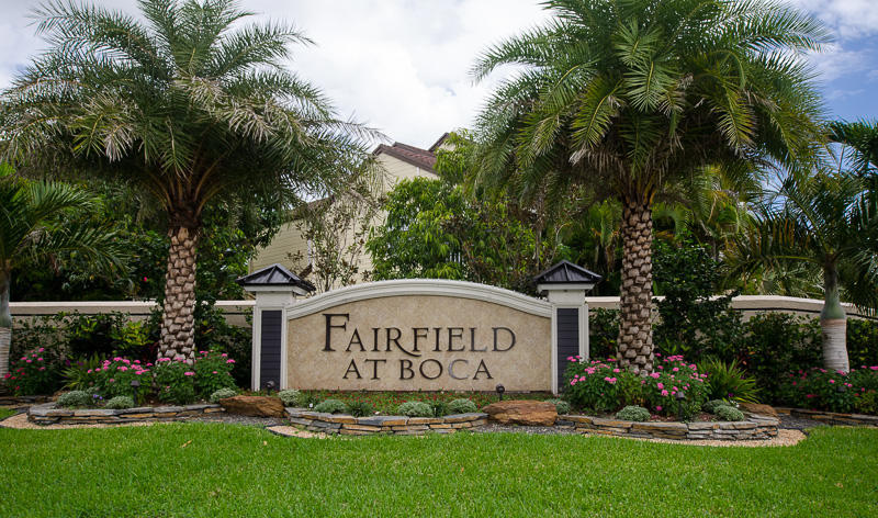 5100 Coronado Ridge Boca Raton, FL 33431 - Photo 26 of 26 Fairfield of Boca Sign