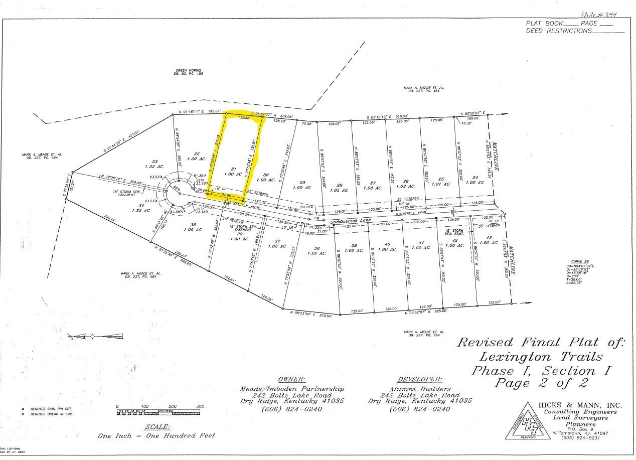 Lot 31 Saddlebrook Lane Dry Ridge, KY 41035 - Photo 1 of 17