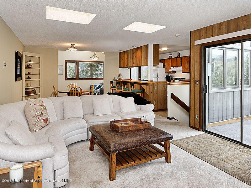 241 Meadow Ranch Road, Unit D2A Snowmass Village, CO 81615 - Photo 11 of 16 Living, Dining and Kitchen