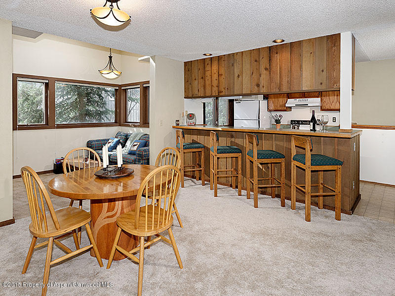 241 Meadow Ranch Road, Unit D2A Snowmass Village, CO 81615 - Photo 14 of 16 Dining, Kitchen and Bonus Area