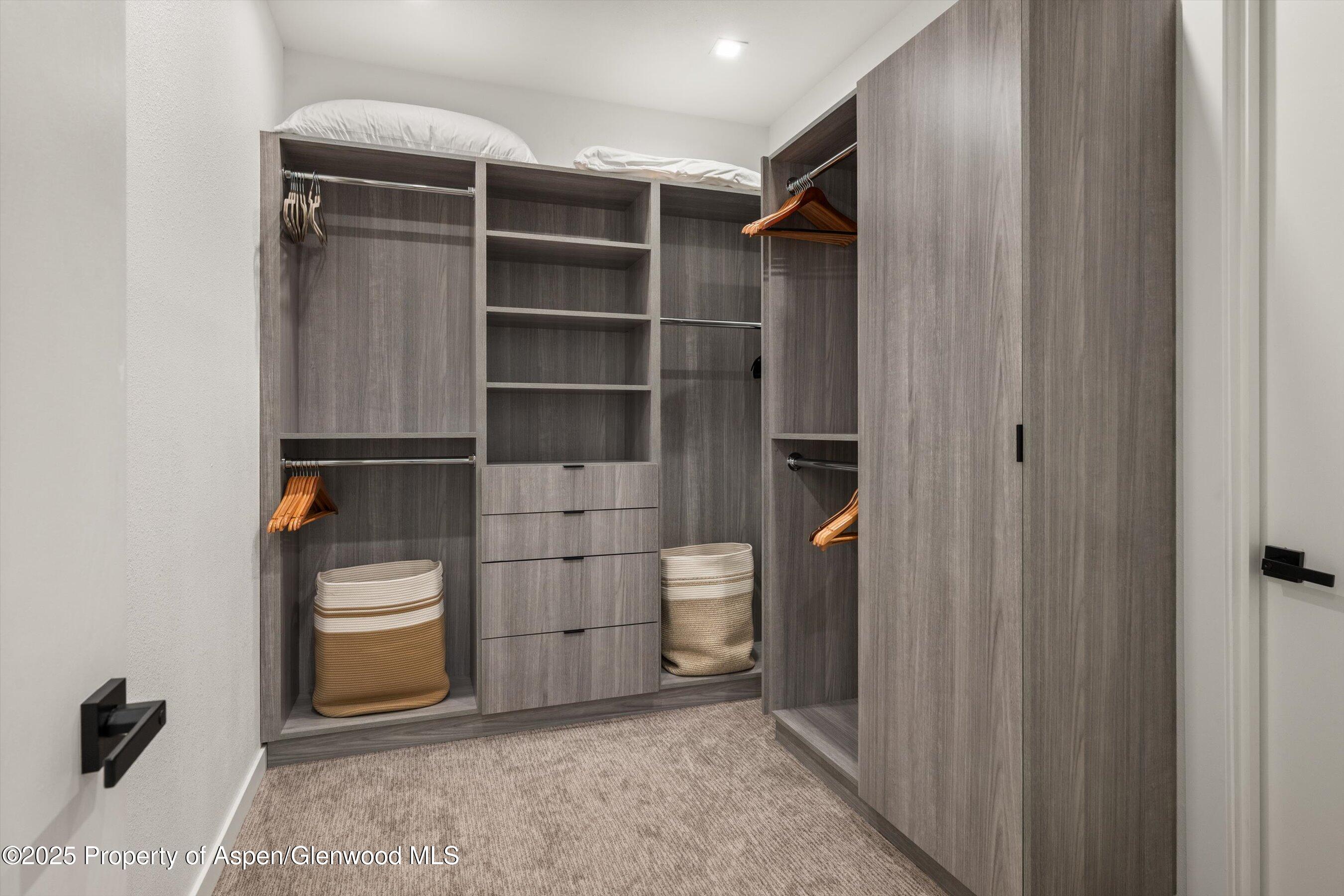 233 Stellar Lane Snowmass Village, CO 81615 - Photo 27 of 43 a view of an empty walk in closet