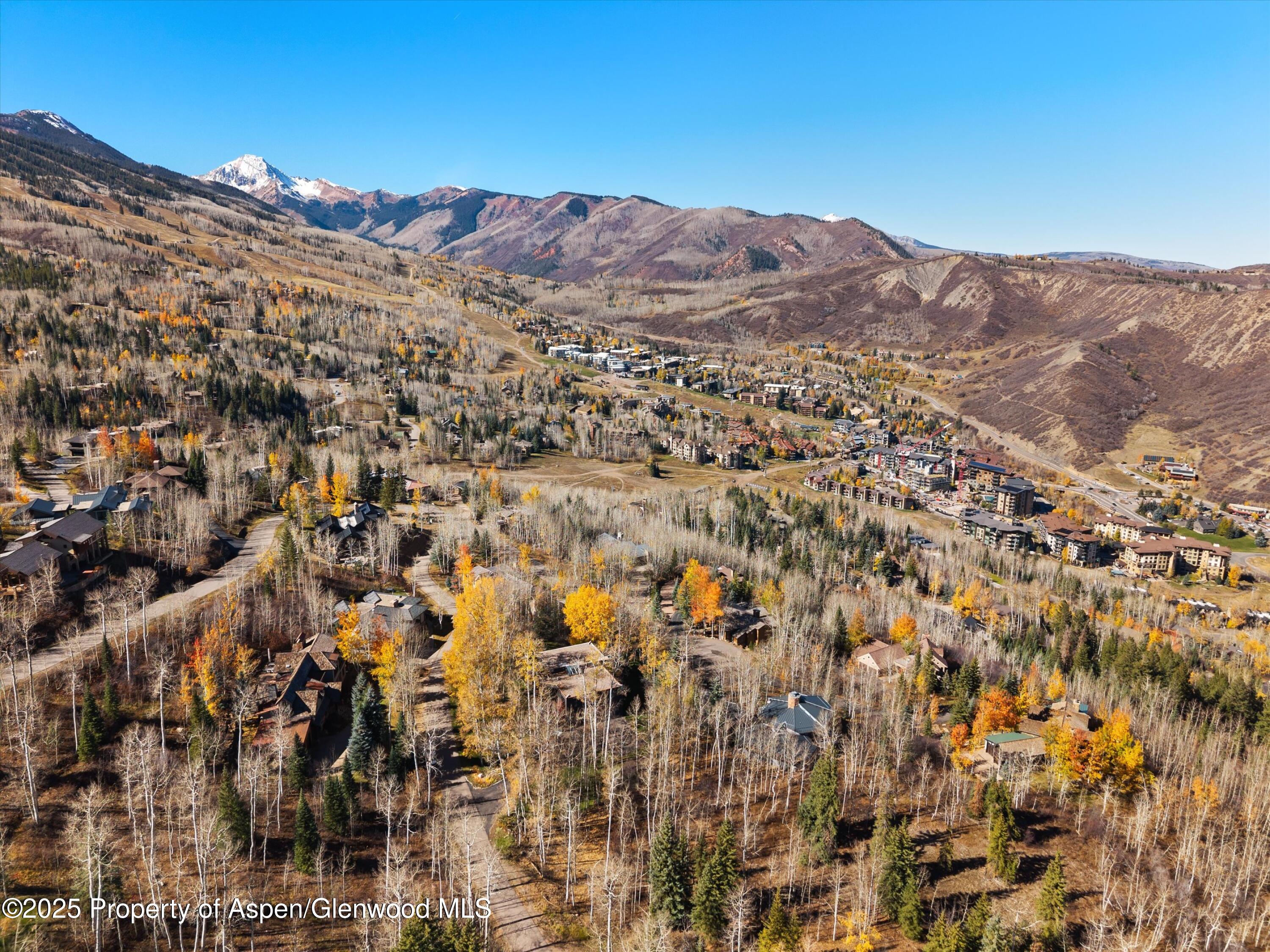 233 Stellar Lane Snowmass Village, CO 81615 - Photo 40 of 43 a view of city and mountain