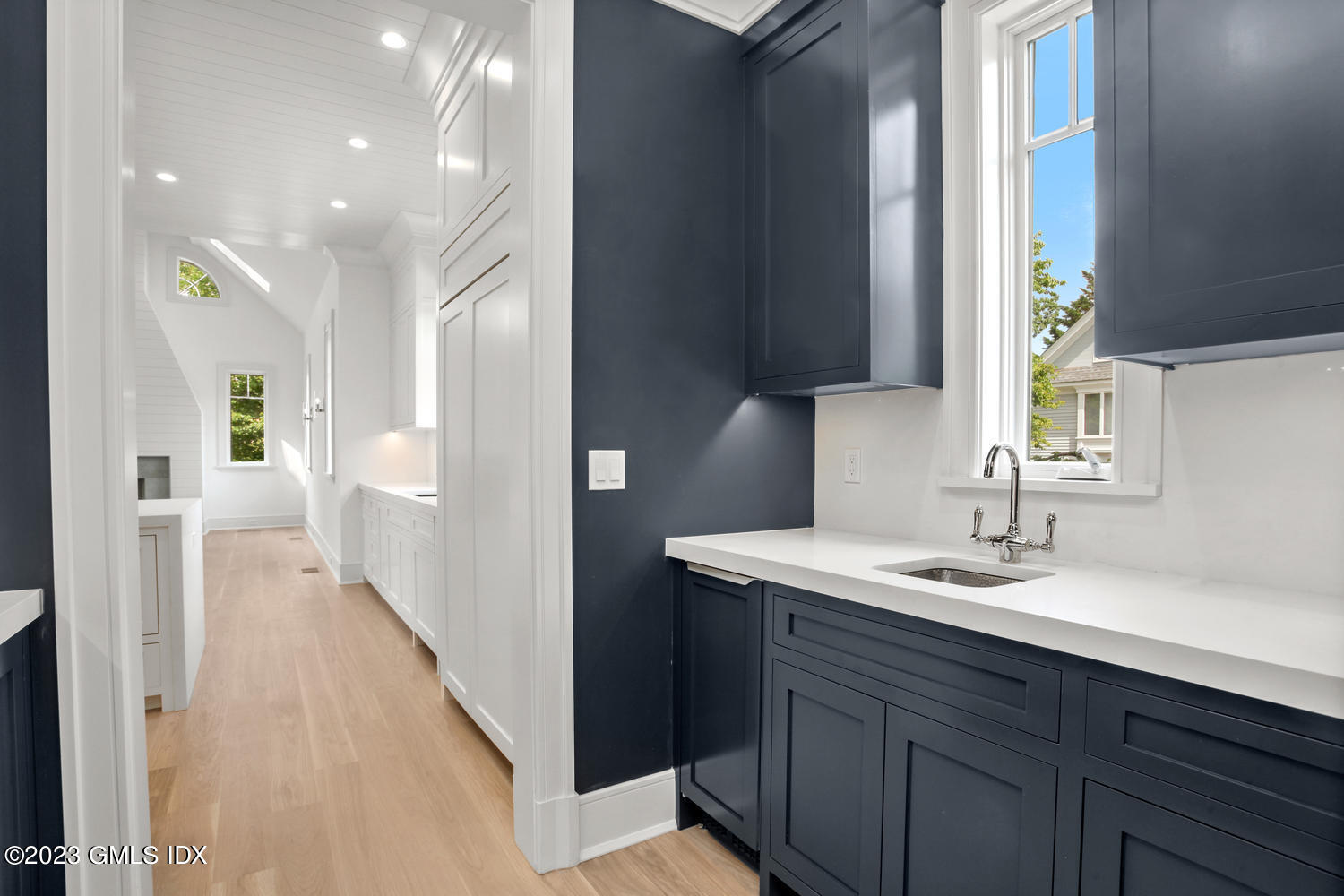 4 Ford Lane Old Greenwich, CT 06870 - Photo 9 of 43 a bathroom with a sink a mirror and a toilet