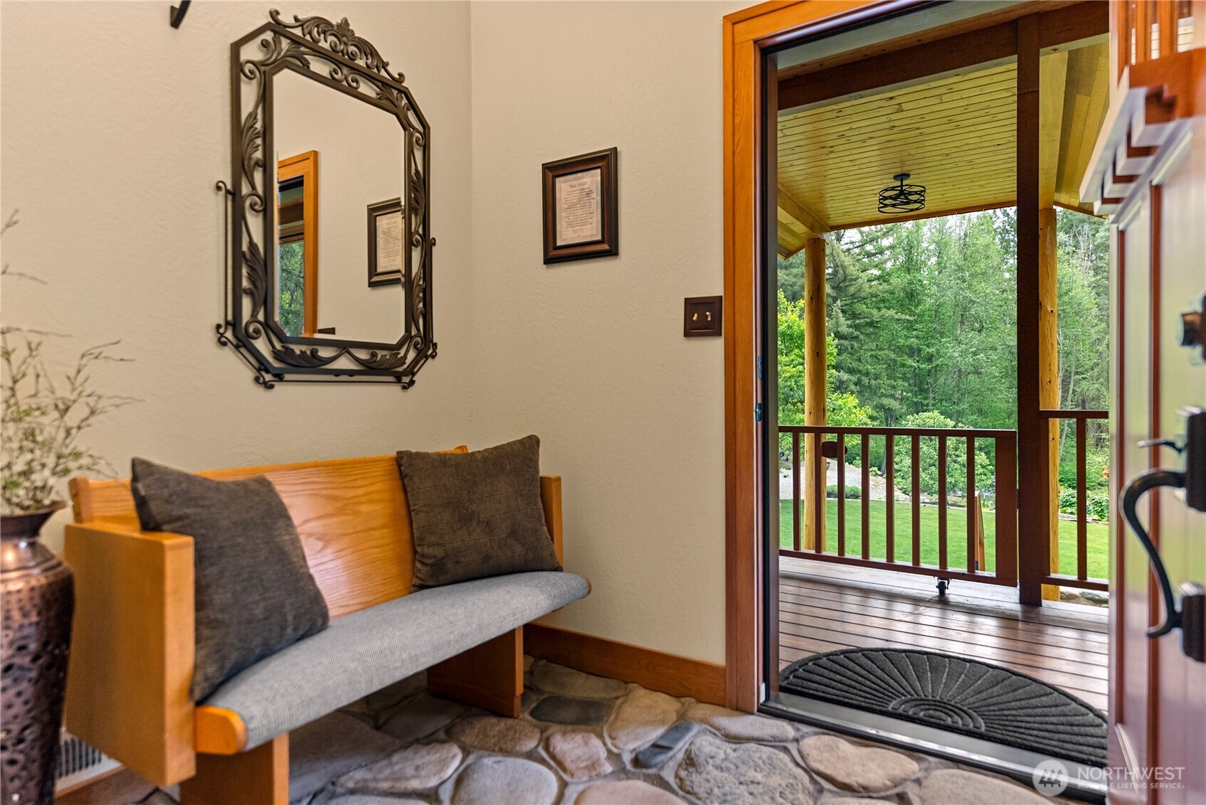 201 Libby Creek Road Carlton, WA 98814 - Photo 6 of 37 a view of a living room and a couch