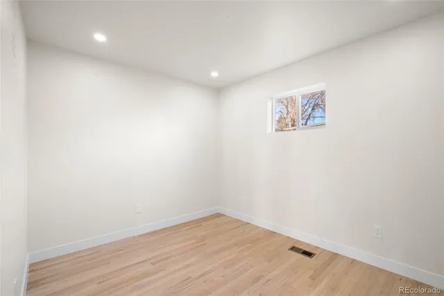 a view of empty room