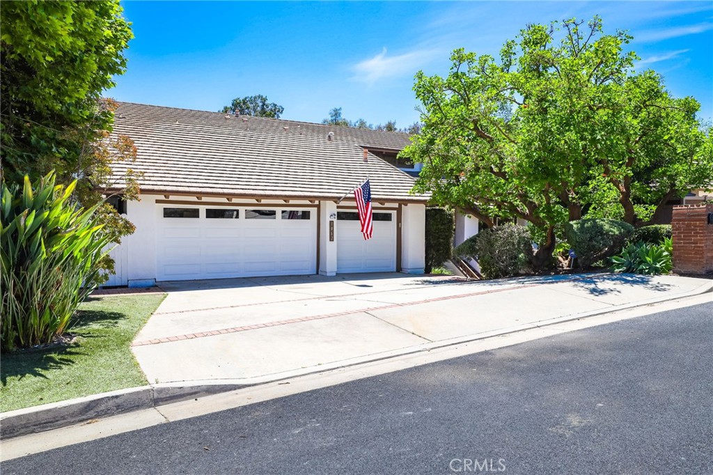 a house with a tree in front of it