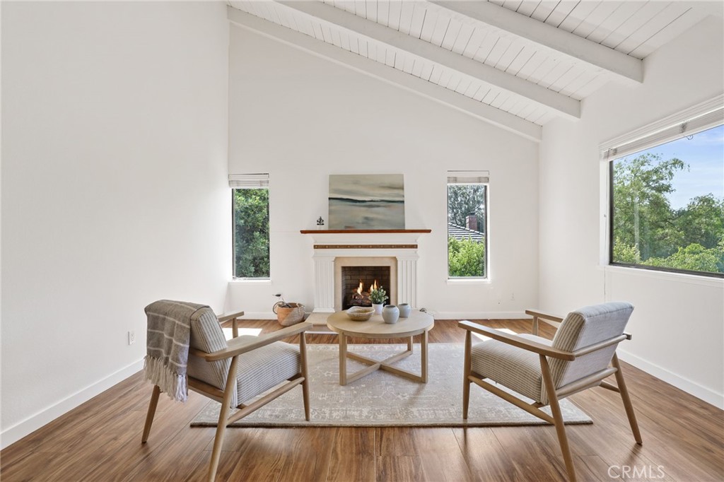 1862 Derby Drive North Tustin, CA 92705 - Photo 41 of 52 Primary Bedroom Seating Area with Fireplace