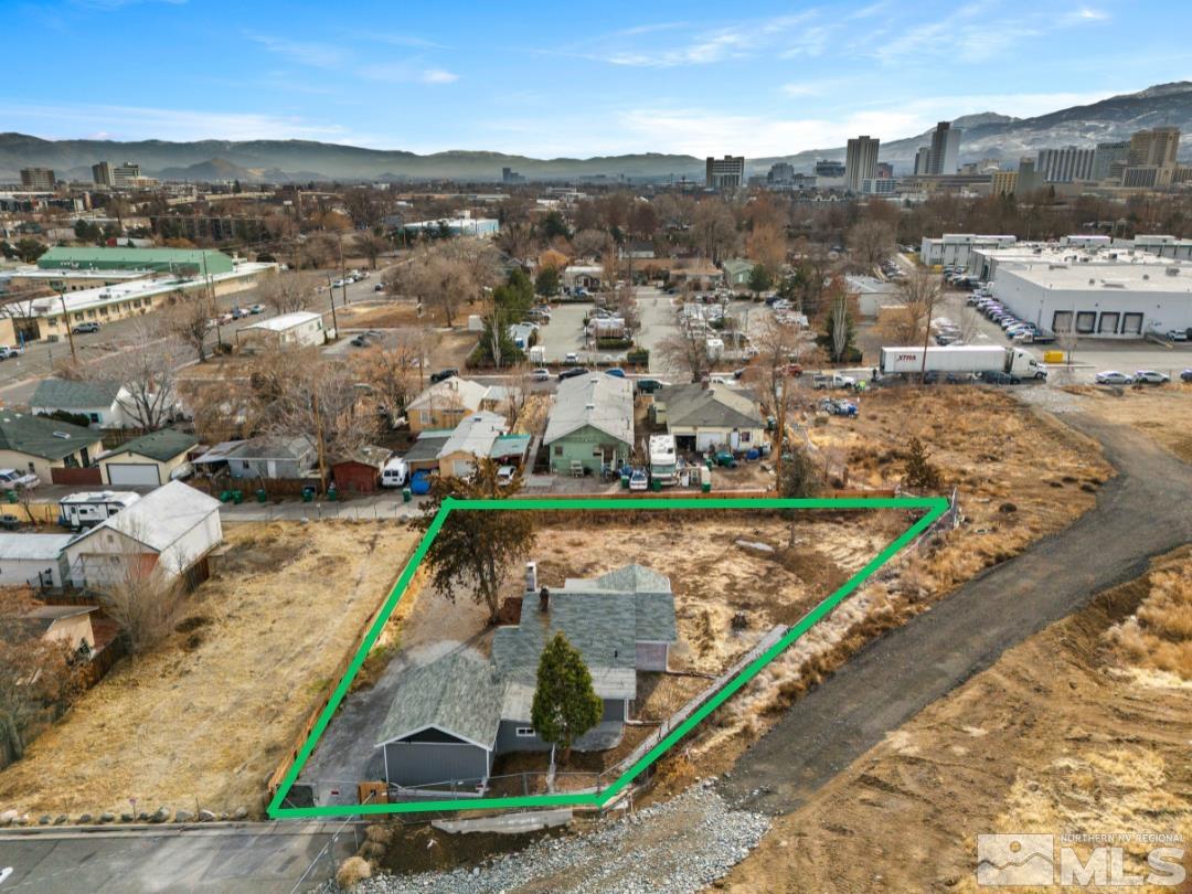 464 Cedar Street Reno, NV 89512 - Photo 40 of 40 an aerial view of a residential houses with outdoor space and river