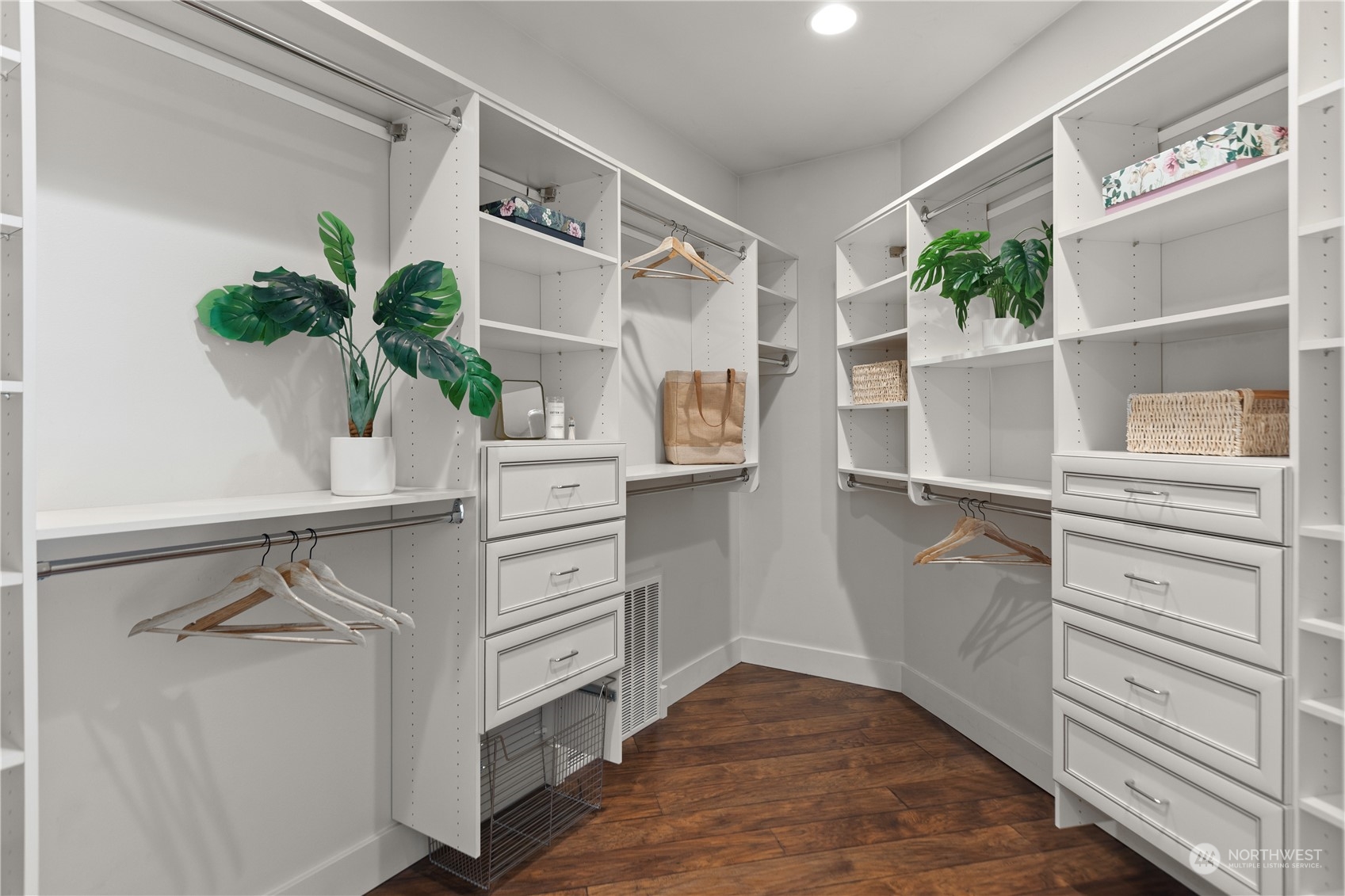 120 216th Street Southwest Bothell, WA 98021 - Photo 16 of 40 a view of walk in closet with empty racks