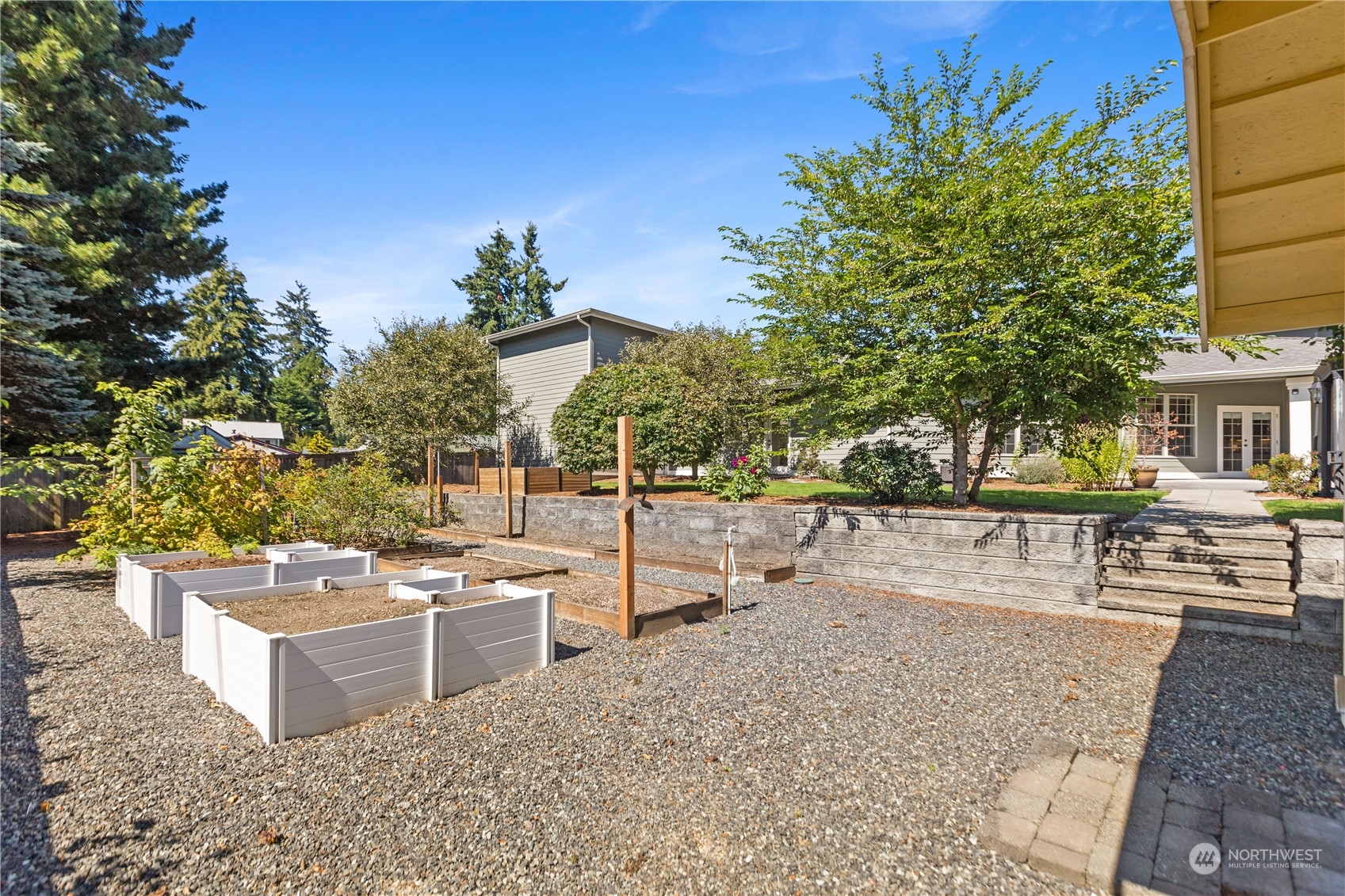 120 216th Street Southwest Bothell, WA 98021 - Photo 33 of 40 a view of a backyard with sitting area