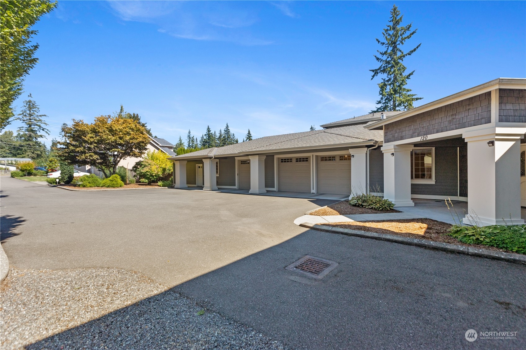120 216th Street Southwest Bothell, WA 98021 - Photo 4 of 40 front view of house with a yard and potted plants